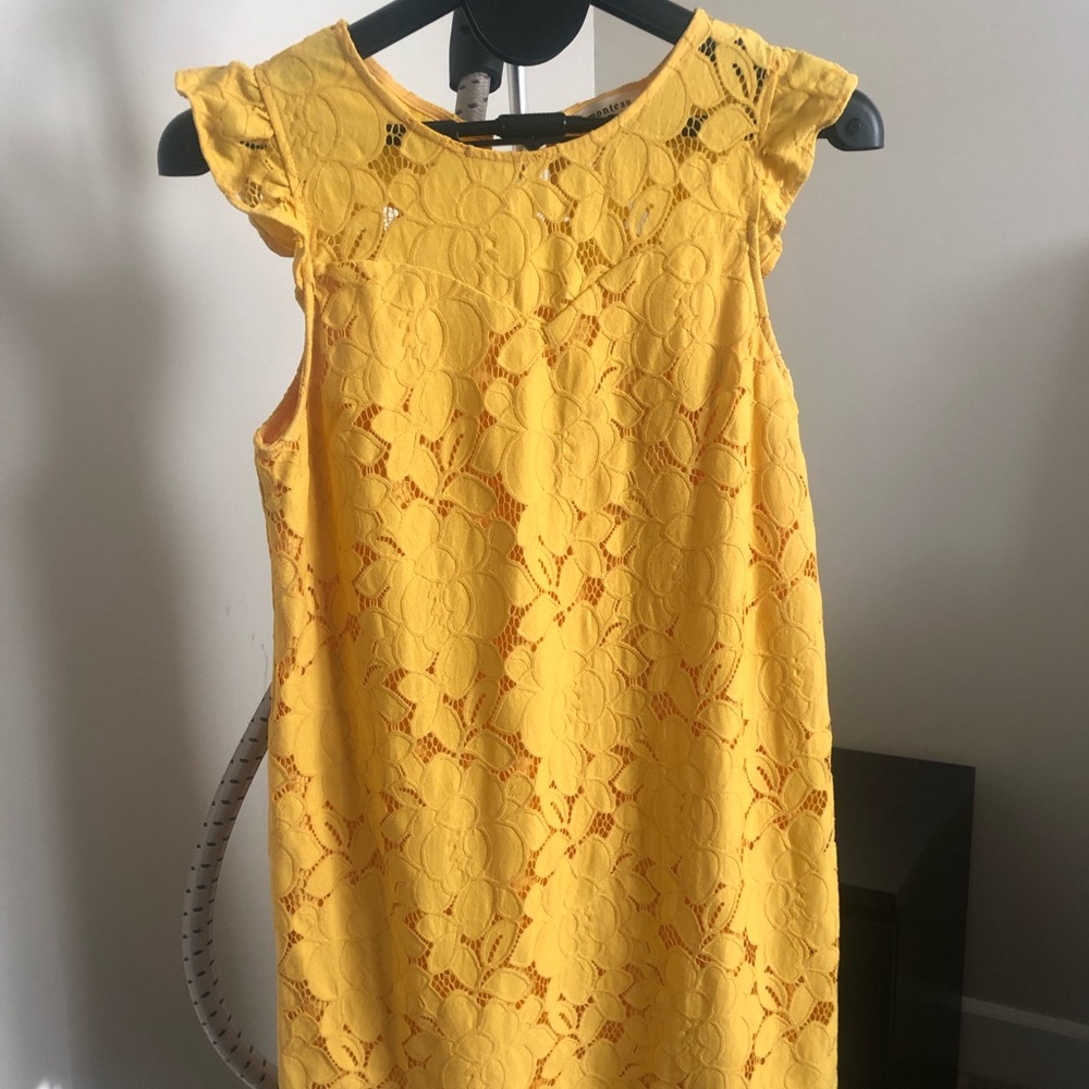 Yellow Lace Dress